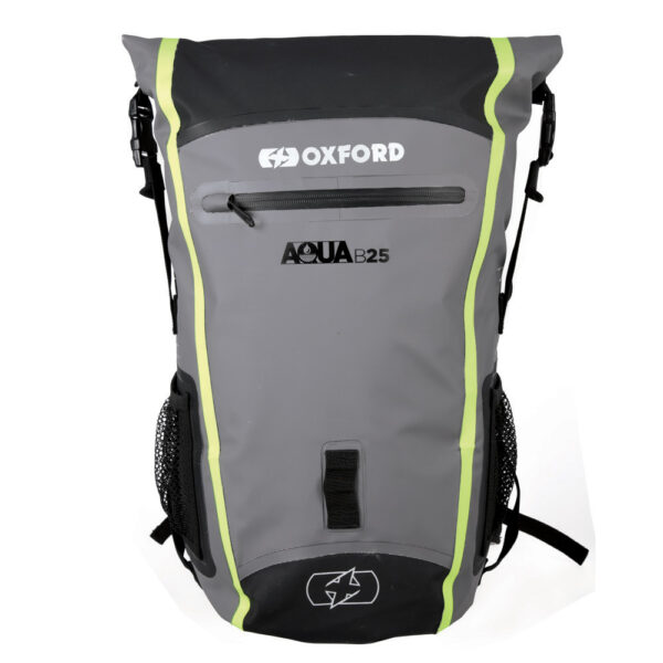 Oxford Aqua B-25 Hydro selkäreppu 25L - Harmaa/Keltainen