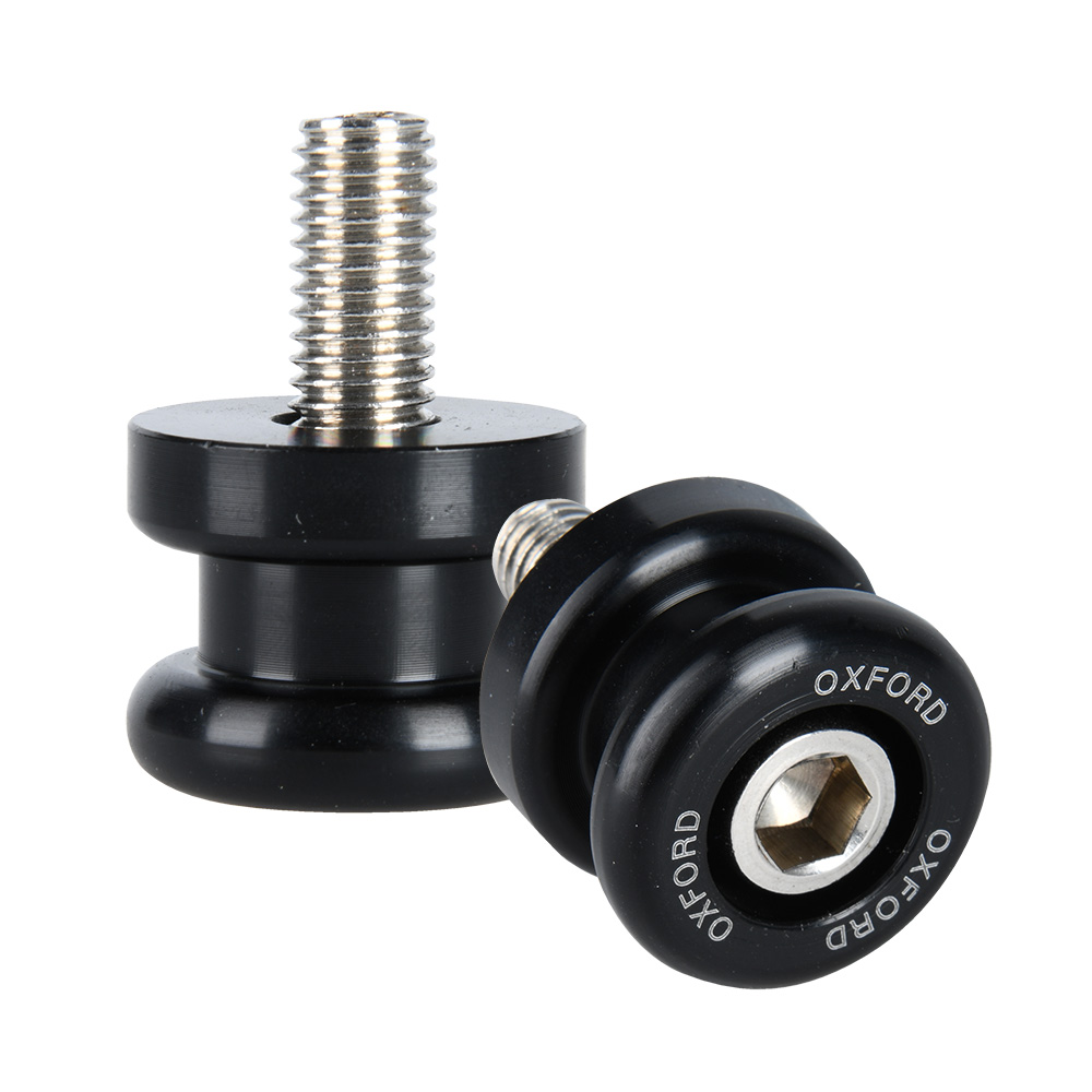 Oxford Bobbins M8 moottoripyörätelineen puolat (1.0 thread) musta