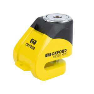 Oxford Micro XD5 jarrulevylukko, Musta/Keltainen
