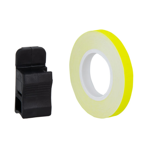 Oxford vanneteippi keltainenresoiva Keltainen + asetin 7mmx6m