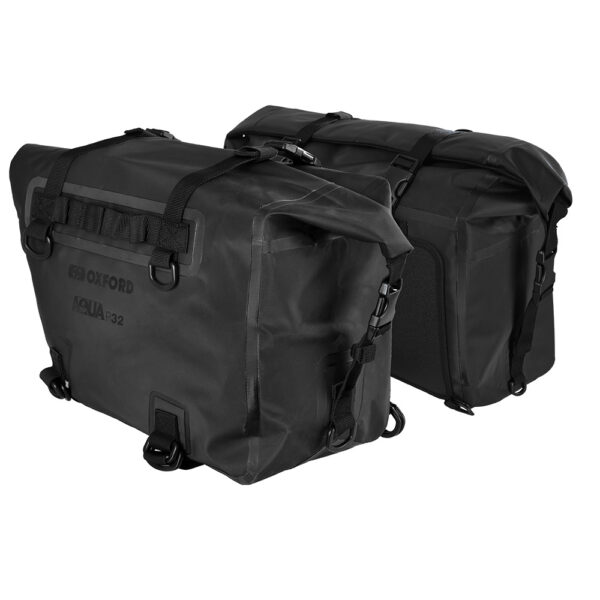 Oxford Aqua P32 satulalaukut 2x16L, musta