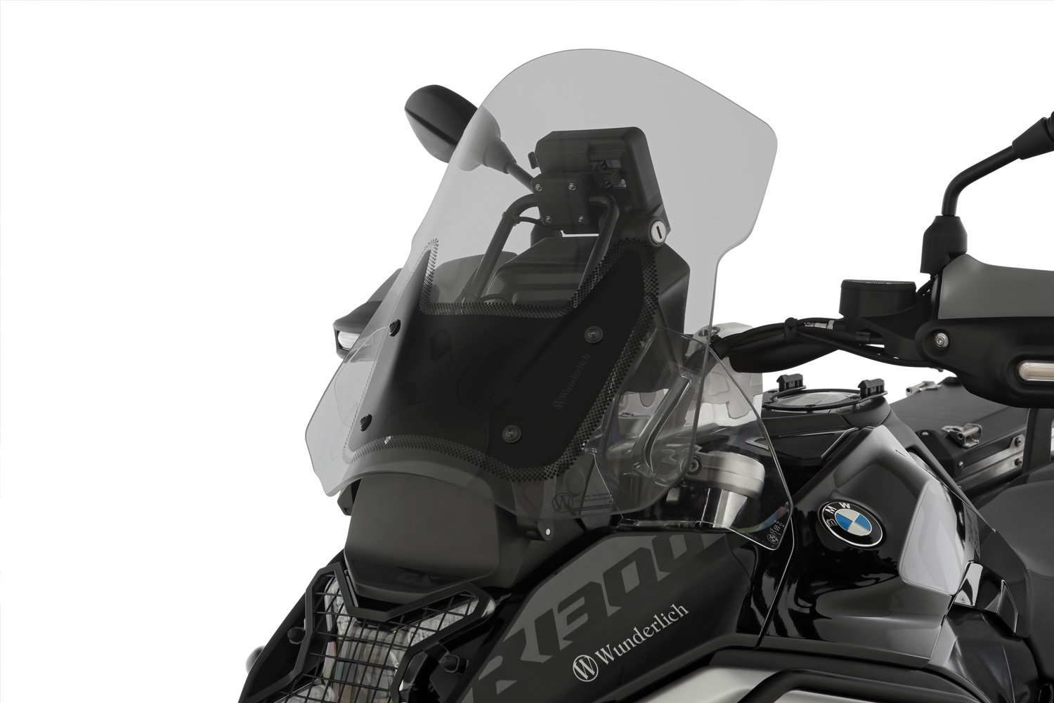 Wunderlich Windshield MARATHON R 1300 GS (Adventure) - For models with ACC - smoked grey