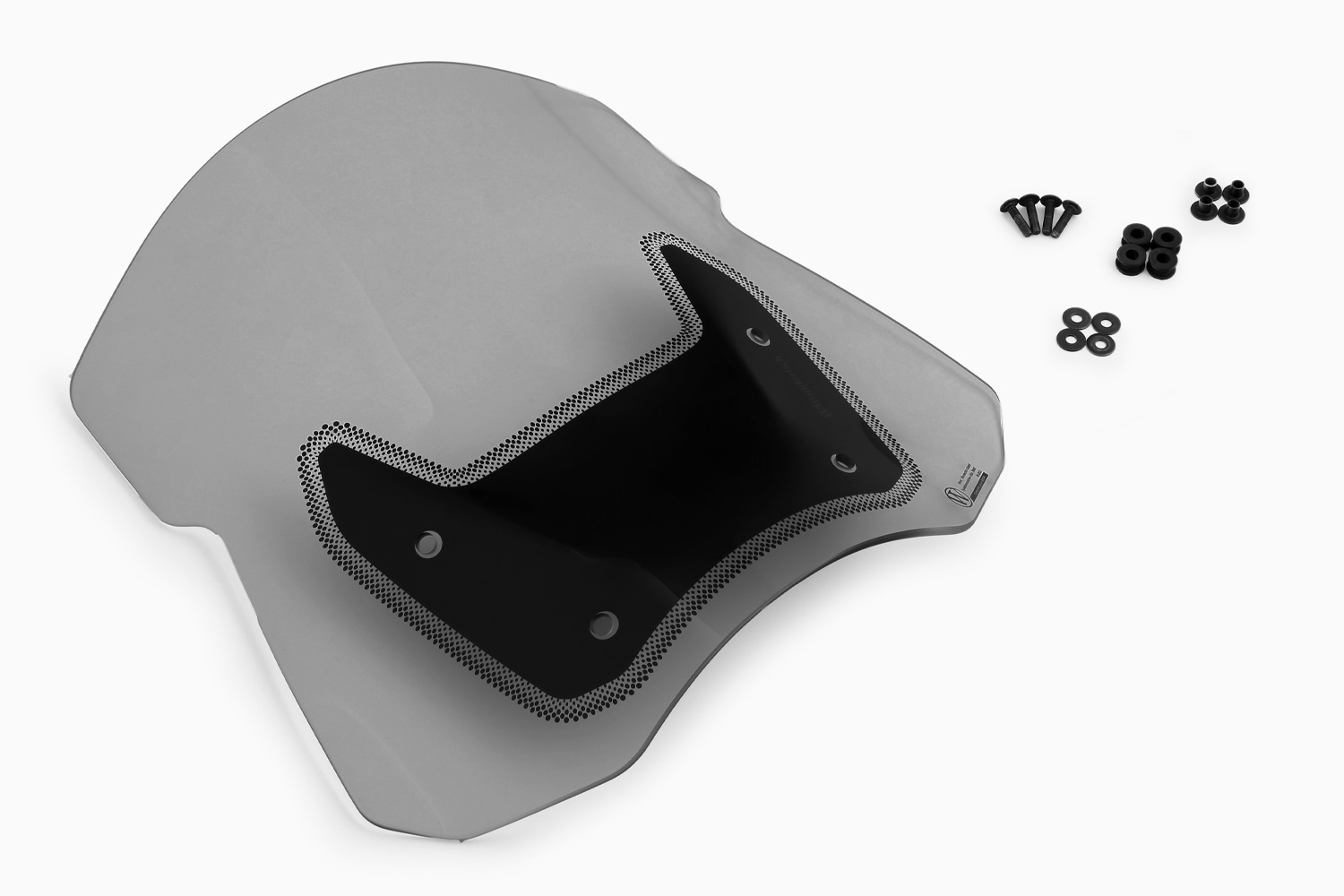 Wunderlich Windshield MARATHON R 1300 GS (Adventure) - For models with ACC - smoked grey - Image 2