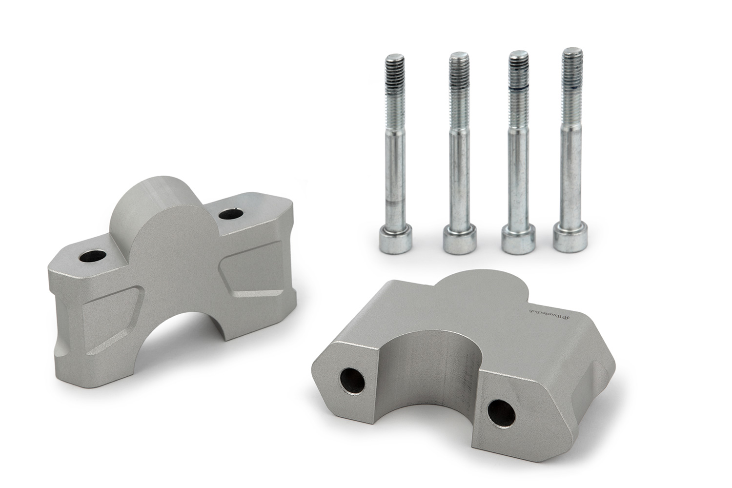 Wunderlich handlebar riser ERGO R 1300 - 40mm - silver - Image 3