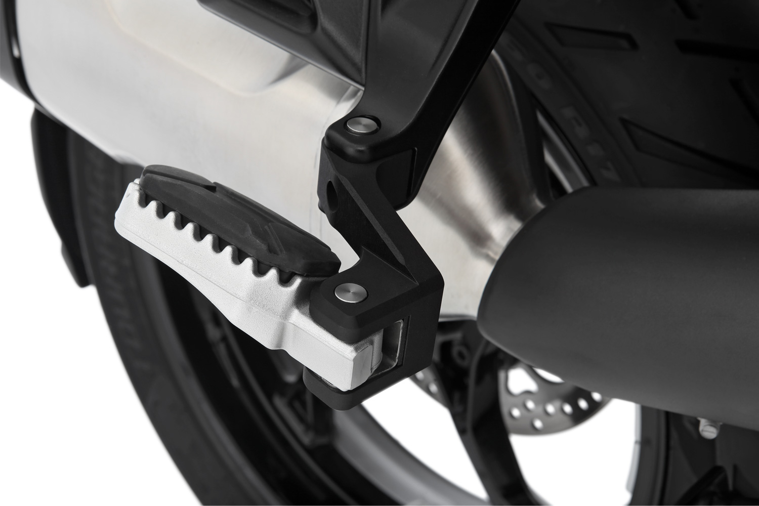 Wunderlich passenger footrest lowering kit R 1300 GS (Adventure) - black (45mm) - Image 2