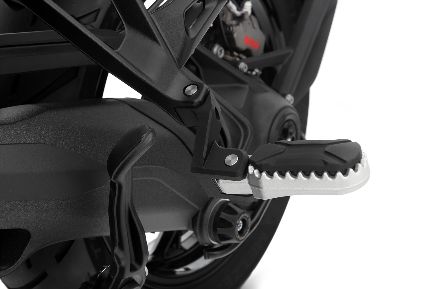 Wunderlich passenger footrest lowering kit R 1300 GS (Adventure) - black (45mm) - Image 3