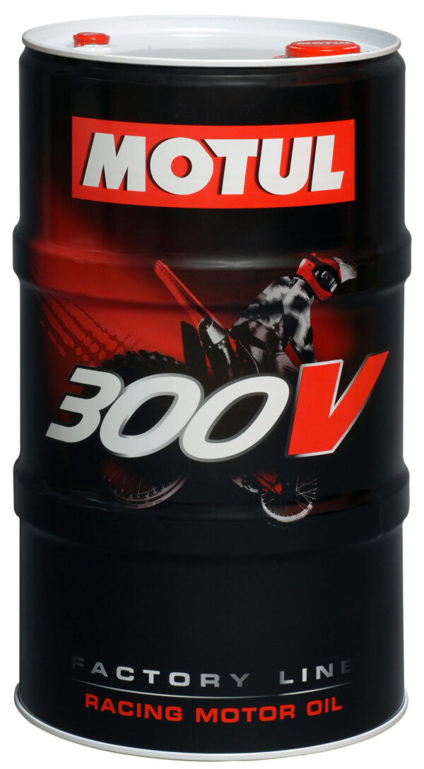 Motul 300V 4T FL ROAD RACING 15W50 täyssynt. moottoripyöräöljy 60 litraa