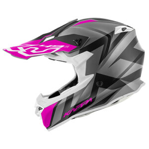 Kappa KV49 crossikypärä, Matt Titanium/Pink