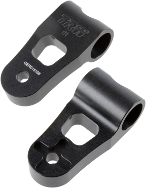 TRW Lucas Clip-on Relax Bar (System 3) ohjaustangon korotuspalat 40mm, mustat