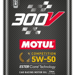 Motul 300V COMPETITION 5W-50 täyssynteettinen moottoriöljy 2 litraa