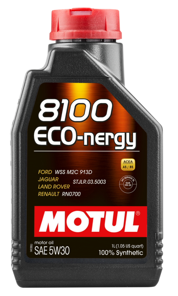 Motul 8100 ECO-nergy täyssynteettinen MOOTTORIÖLJY 5W30 1 litra