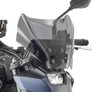 Kappa Tuulisuoja, savu Honda CB650R (2019-25), Yamaha MT-07/09 2021-25,  22 x 31 cm (H x W)