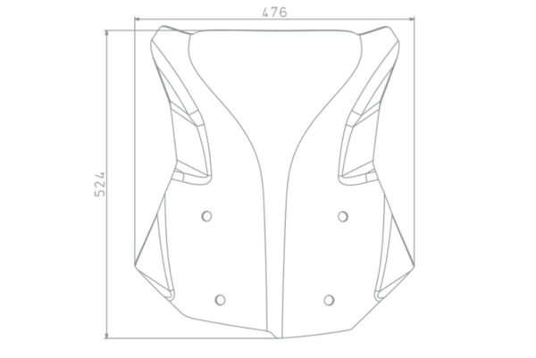 Wunderlich windshield MARATHON - clear  R1200 GS/GSA LC/  R1250 GS/GSA - Image 4