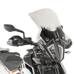 Kappa Tuulisuoja, savu KTM 390 Adventure (2020-24), 790 Adventure (2019-20), 890 Adventure (2021-22) 44 x 48 cm (H x W)