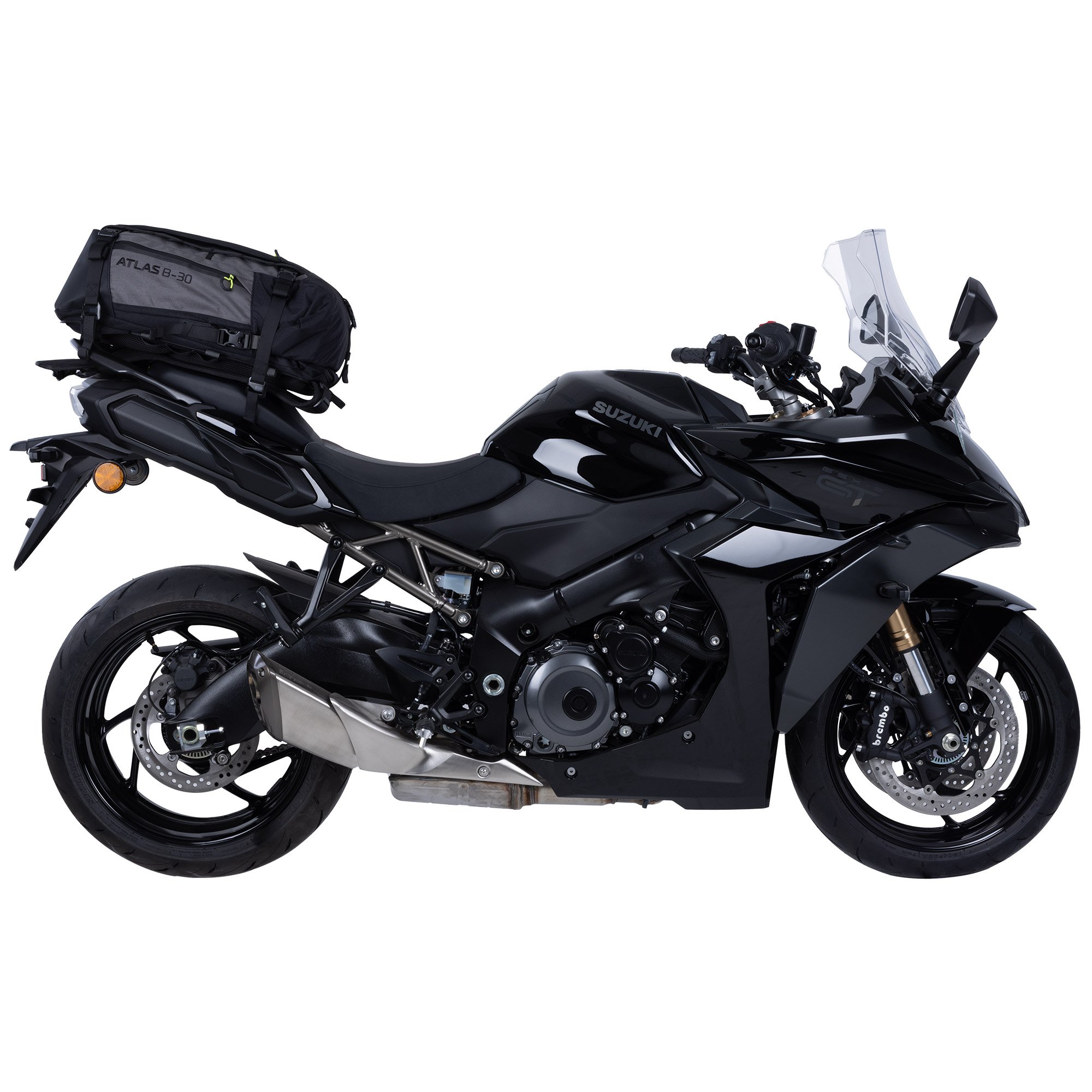 Oxford Atlas B-30 Reppu - Musta/Harmaa - Image 8