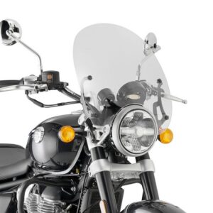 Kappa Tuulisuoja, kirkas Royal Enfield Super Meteor 650 2023-25 (38 x 42 cm (H x W)