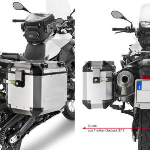 Kappa Putkiteline MONOKEY® CAM-SIDE sivulaukuille BMW F 650GS/ F 800GS 2008-17, F 700 GS 2013-17