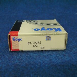 Koyo KUULALAAKERI 63/22-2RS suojattu 22x56x16mm, pyöränlaakeri