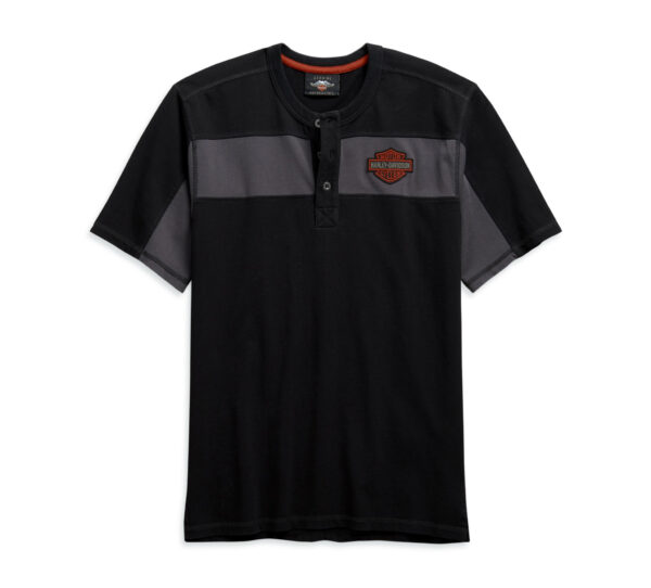 HD Men's Copperblock Short Sleeve Henley