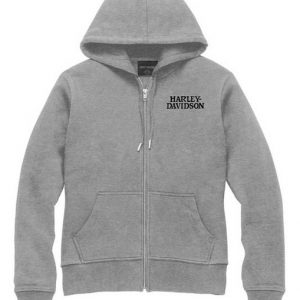 HD Naisten Willie G special skull zip front hoodie