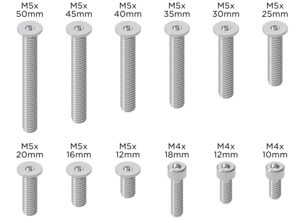 Quad Lock® Replacement Screw Set