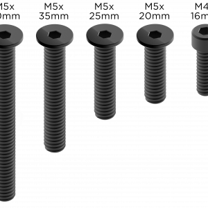 Quad Lock® Replacement Motorcycle Pro Screw Set - Black
