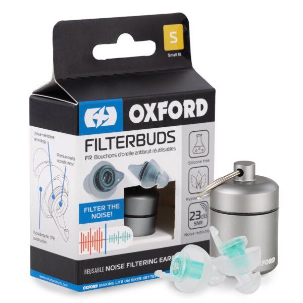 Oxford Filterbuds korvatulpat, Small fit