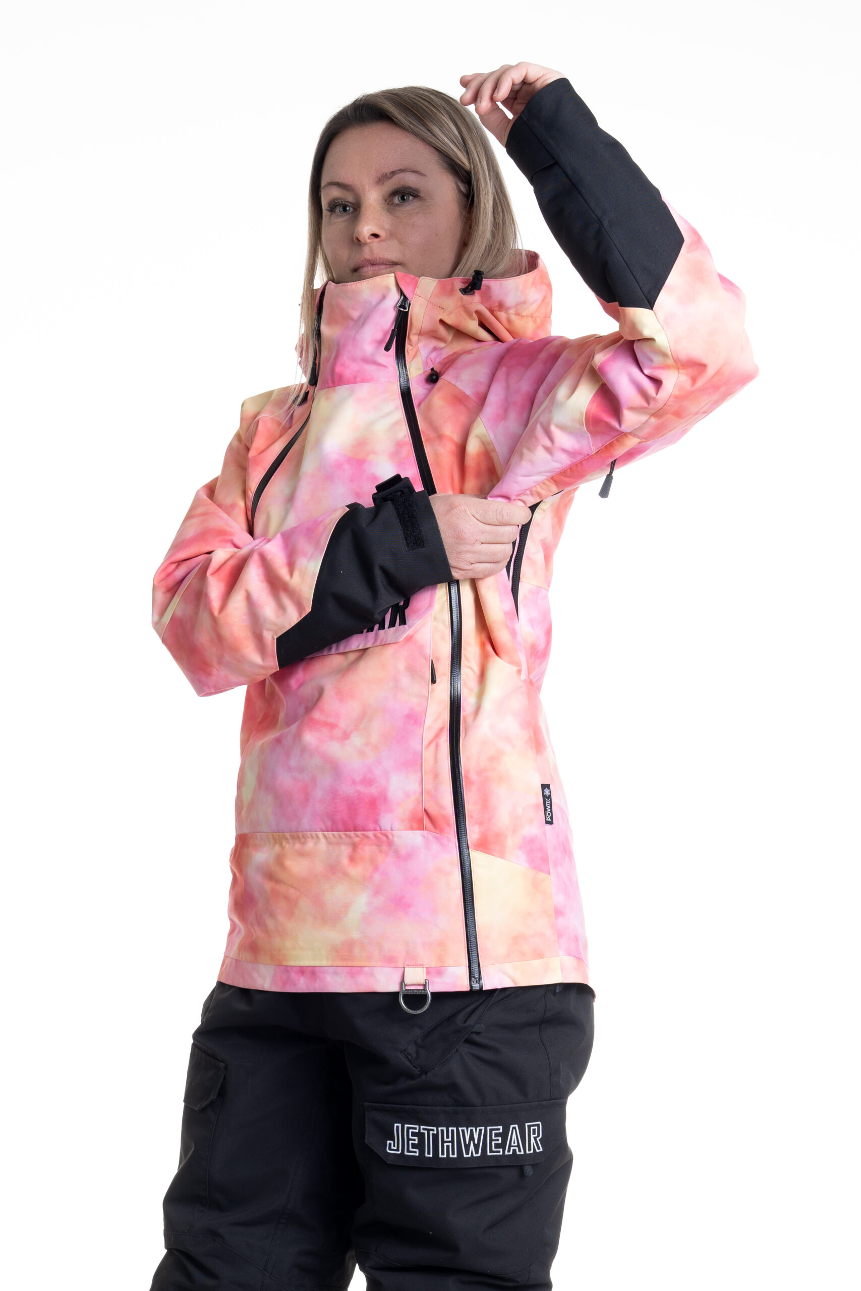 Jethwear Flight Anorak, 40g, Sun TieDye - Image 6