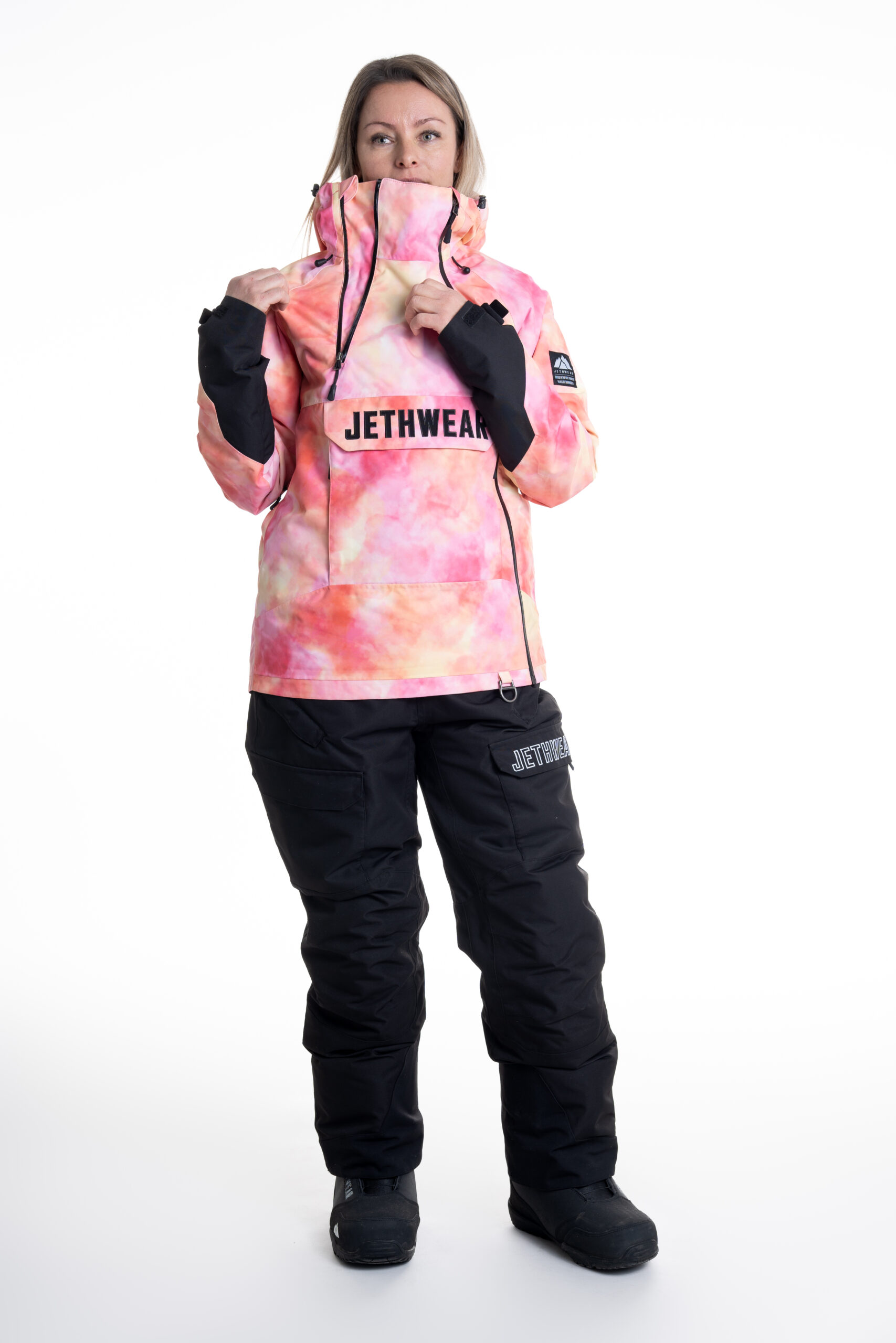 Jethwear Flight Anorak, 40g, Sun TieDye - Image 7