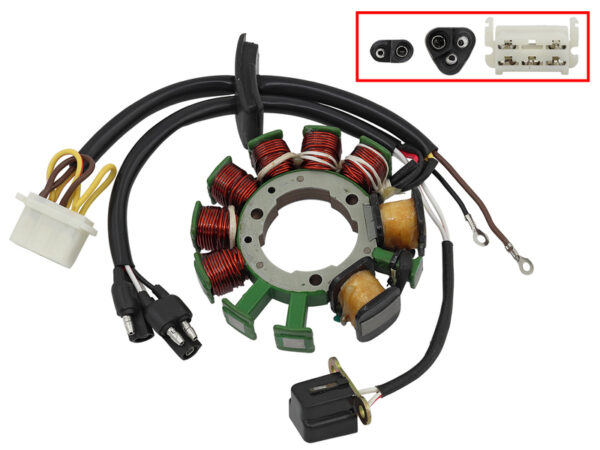 Sno-X Staattori, Polaris 580/600 (Oem# 3084473, 3084509)