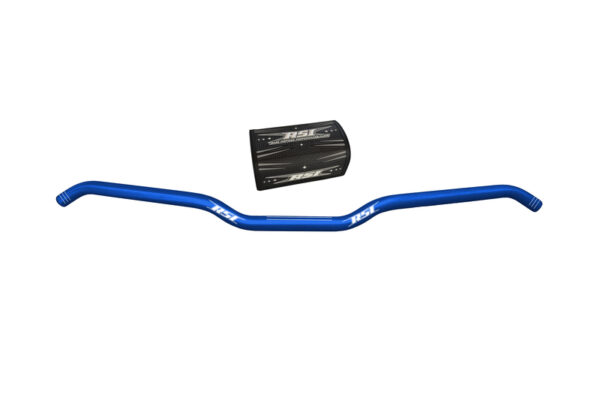 RSI Ohjaustanko Hustler Alu Full 22m 13degree hooked 1" rise - Tumman Sininen