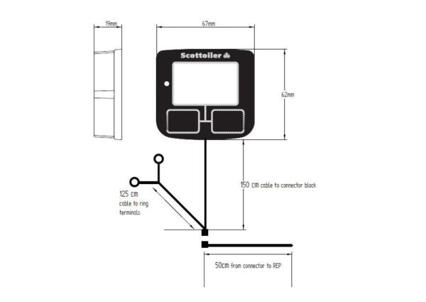 Scottoiler eSystem V3.1 automaattinen KETJUNVOITELIJA biohajoavalla öljyllä - Image 5