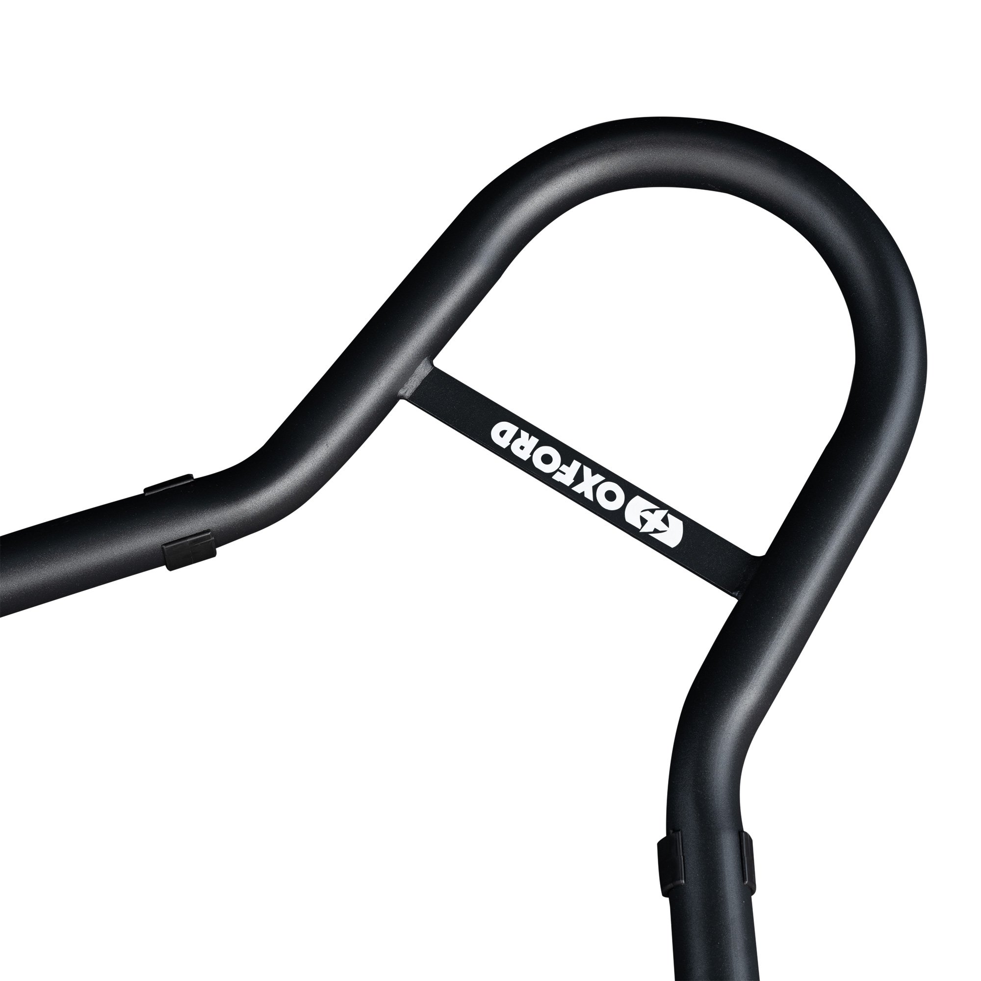 Oxford Black moottoripyöräteline SP821, takarenkaalle musta - Image 9