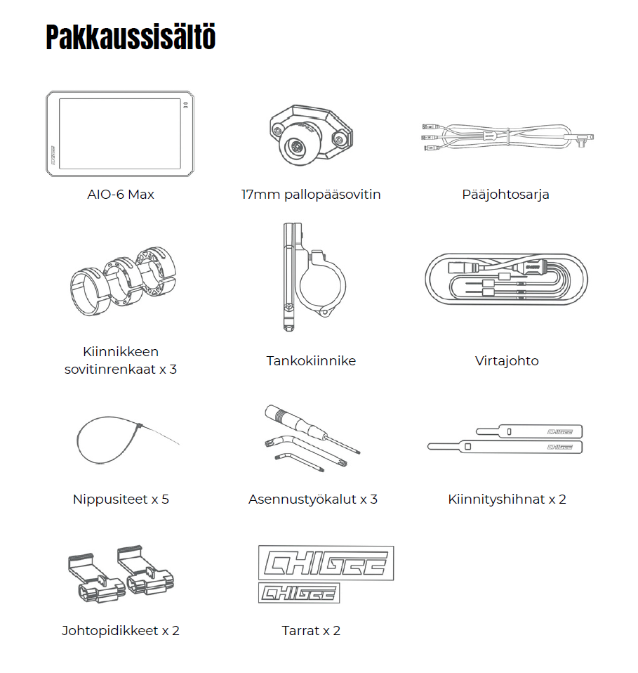Chigee AIO-6 Max älykäs ajojärjestelmä - Image 7