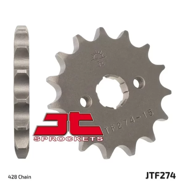 JT ETURATAS 15 hampainen JTF274.15, Honda CRF/XR100 - Image 4