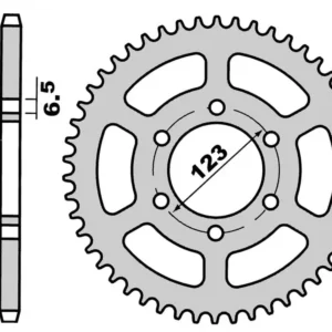 Tec-X Takaratas, 62 hammasta (420), Ø108mm, Aprilia 14-, Derbi 10-, Gilera 10-