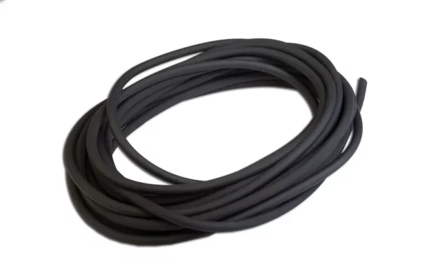 C4 POLTTOAINELETKU 4/7,5mm musta, hinta/1metri