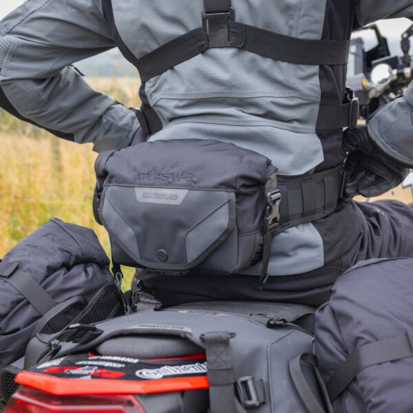 Oxford Atlas W-3 Advanced Waist Pack musta vyölaukku - Image 4