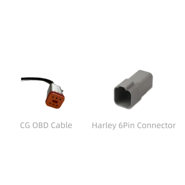 Chigee OBD – Harley 6pin adapterikaapeli