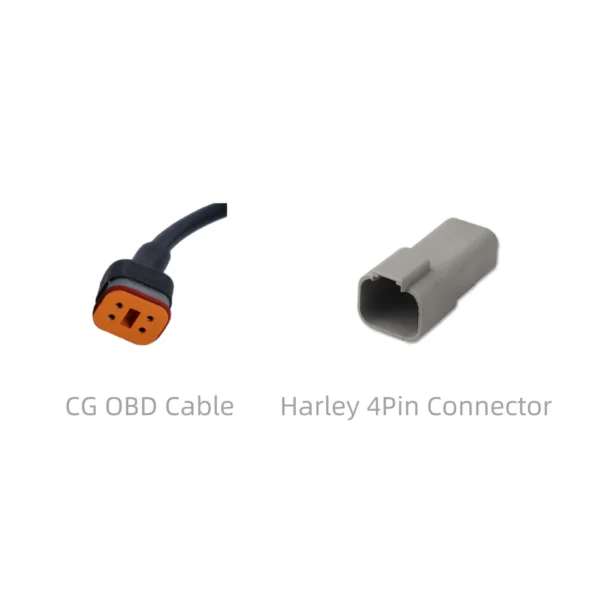 Chigee OBD – Harley 6pin adapterikaapeli - Image 2
