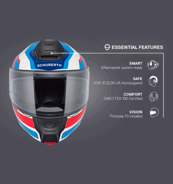 Schuberth Concept kypärä, valkoinen - Image 6