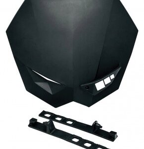 T4Tune Cross ETUMASKI LED-valolla, musta