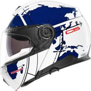 Schuberth C5 kypärä, Globe blue