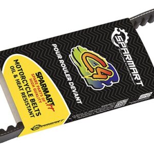 C4 VARIAATTORINHIHNA 766x18,3x28x8, Peugeot, Sym 50 4T (801616, 1B01AMA02)