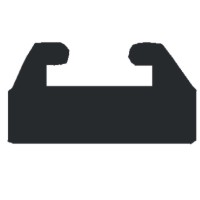 Garland LIUKUKISKO musta 140cm, Lynx G-Type-Ski-Doo REV/RT/RF/SC4