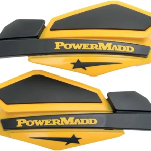 KÄSISUOJAT PowerMadd Star kelta/musta Ski-Doo