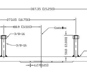 Sno-X Ohjausrauta 5" 90° C&A Pro