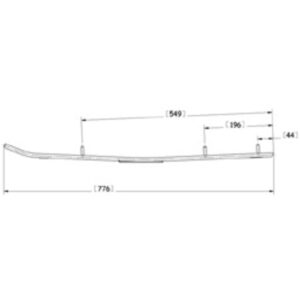 Snox Ripper Four Ohjari pari 4" Kovametalli Arctic Cat