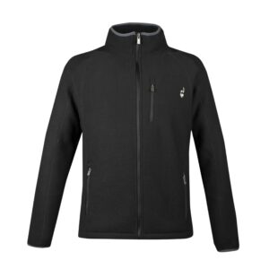 AULP Bixim paksu fleecetakki, musta