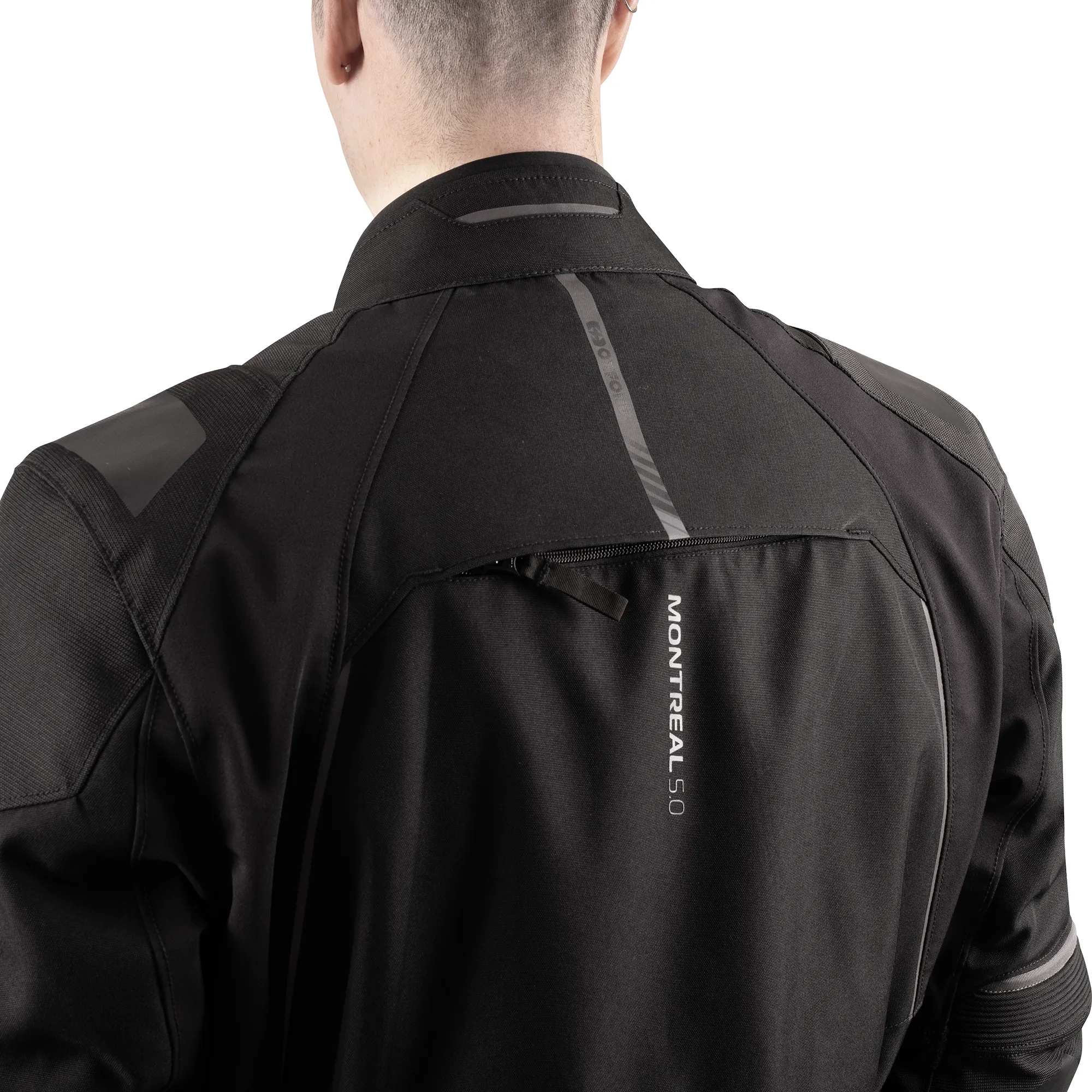 Oxford Montreal 5.0 Dry2Dry ajotakki, Stealth Black - Image 7